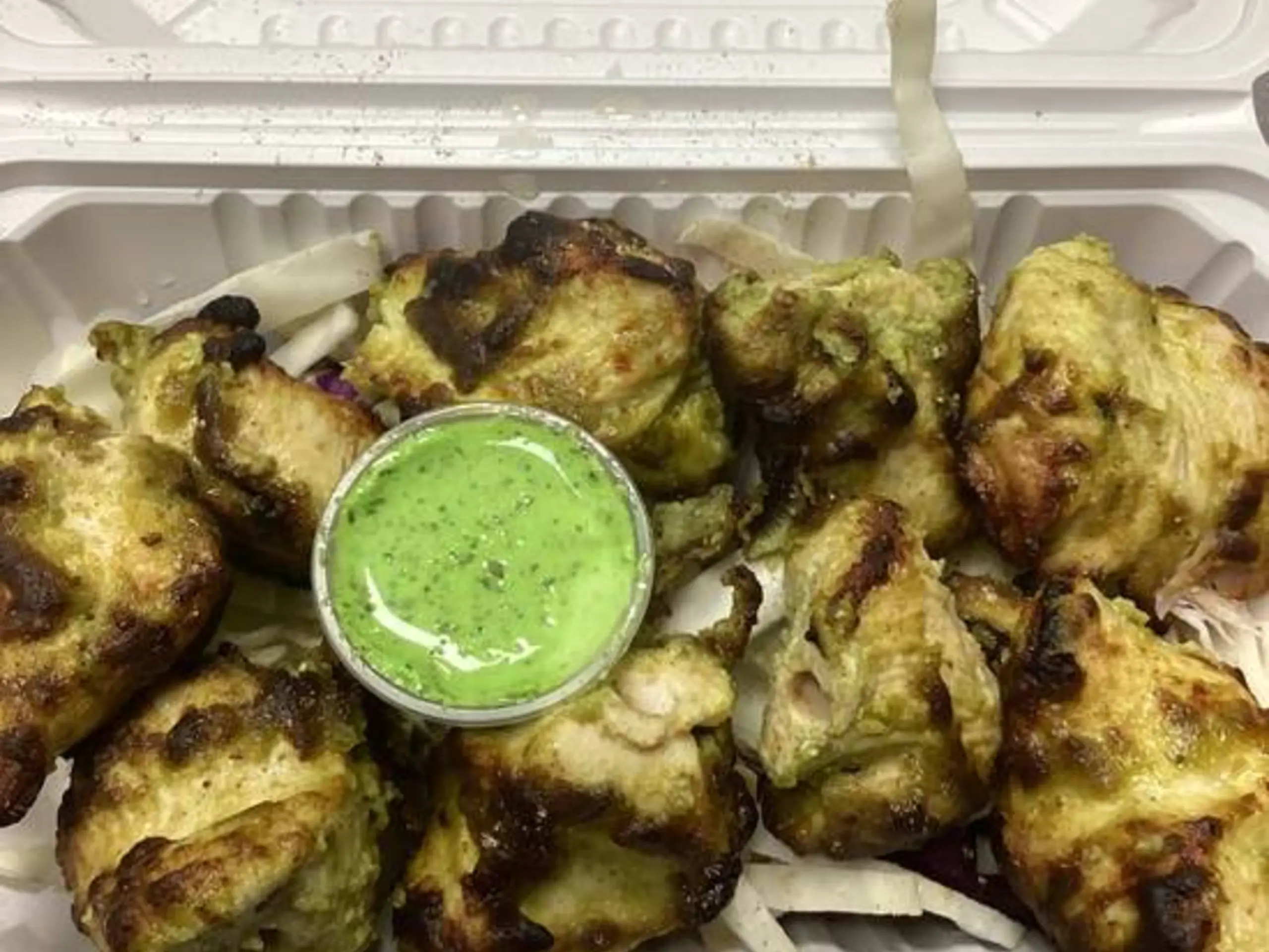Butter chicken and tandoori tikka at Masala Corner Hamilton