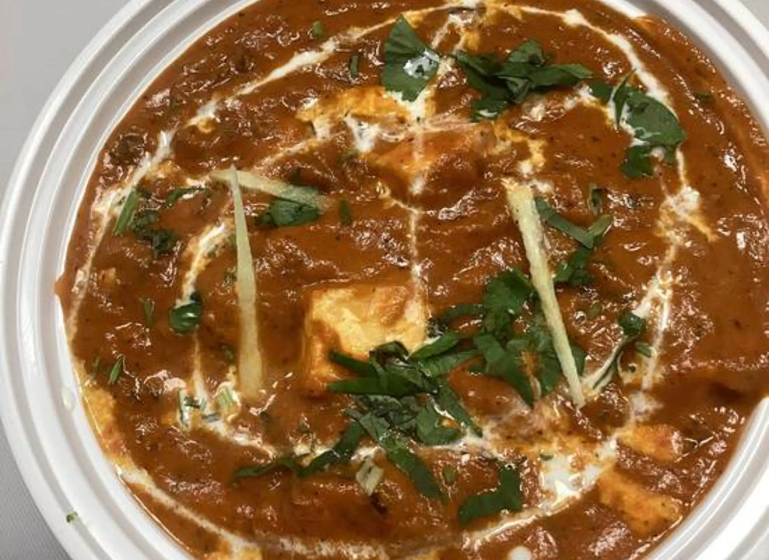 Chana masala and biryani at Masala Corner Hamilton on Main Street West