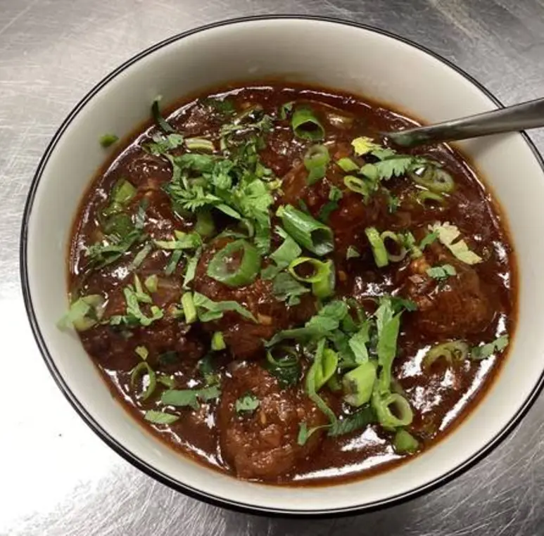 Veg Manchurian and Indo-Chinese Hakka dishes at Masala Corner Hamilton